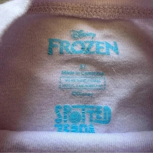 Disney Frozen Mickey Mouse Pajama Top Pants Mix & Match Girls Pajama SZ 3T #2039 - Picture 7 of 10